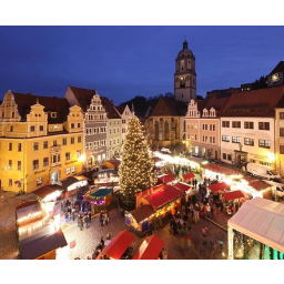 22.12.2011, Meißen, Weihnachtsmarkt an der Frauenkirche
 