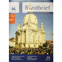Titel Rundbrief Gesellschaft zur Förderung der Frauenkirche e.V.