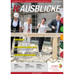 Titel Mitgliederjournal H:Ausblicke der Eisenbahner Wohnungsbaugenossenschaft Dresden eG